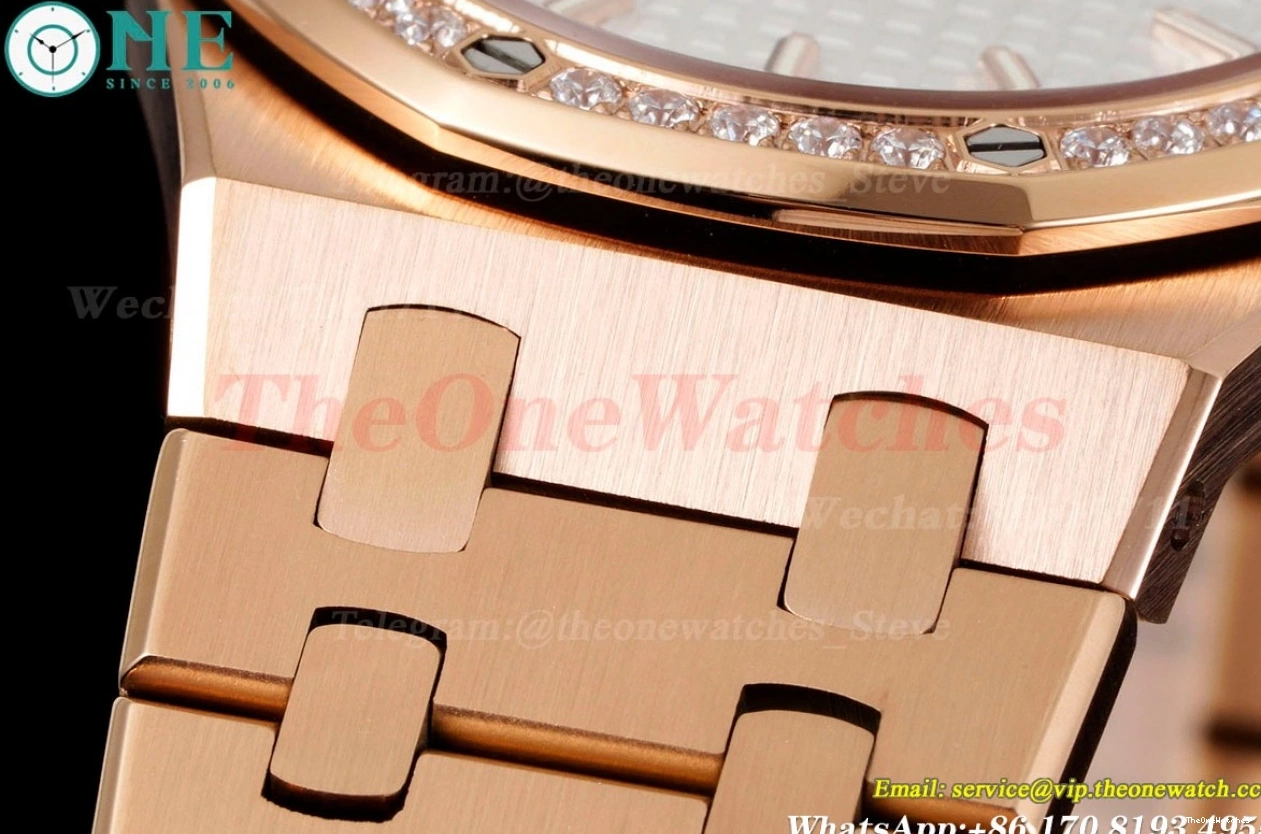 Oak Royal Swiss Ladies RG white 8F 33mm Dial Quartz  RG 0509